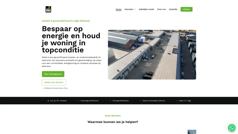 Website van RVAA