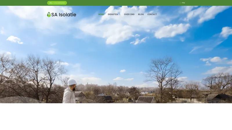 Website van S.A. Isolatie